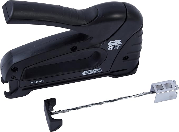Gardner Bender MSG-501B Heavy-Duty Cable Boss Staple Gun, Secures Coax - Image 4