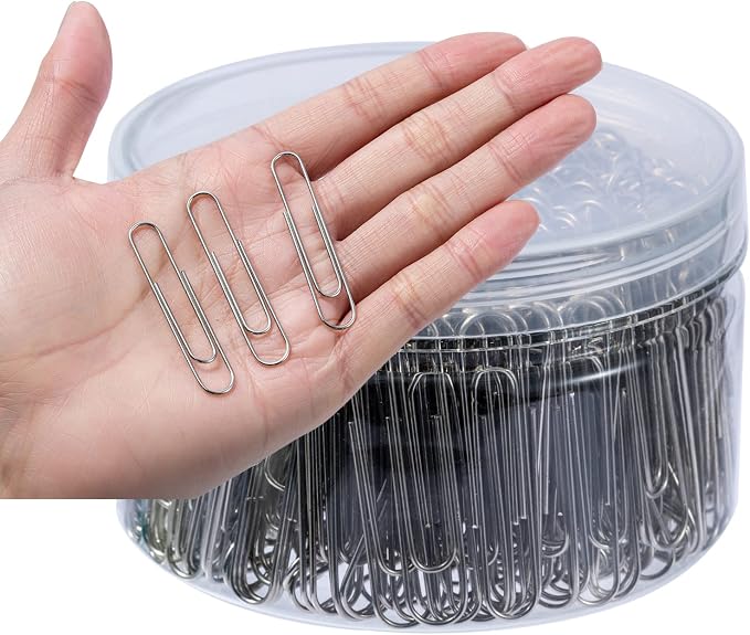 Colored Jumbo Paper Clips, 2 Inch, School and Office Use - Image 5