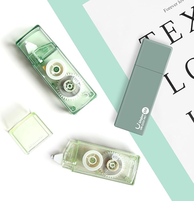 Unjoo Mini White Correction Tape Set | Aesthetic Cute Correction Tape, - Image 7