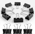 40 Pack Large Binder Clips by Qjaiune