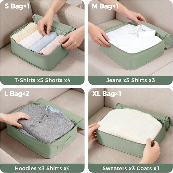 BAGAIL 9 Set Packing Cubes - Image 2