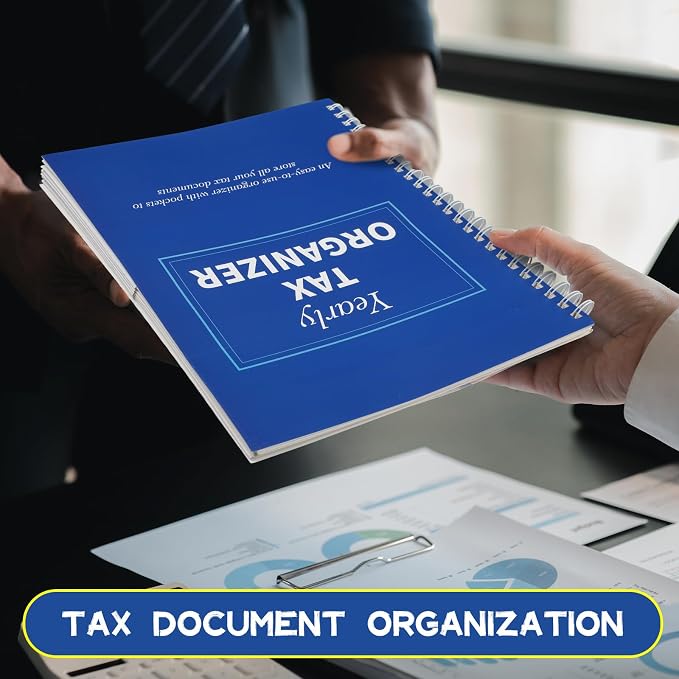 Faccito 2 Pack 2026 2027 Yearly Tax Organizer 13" x 9.7" Tax Record Organizer - Image 5