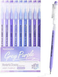9 Colored Gel Pens Set, 0.6mm Fine Point by HysmmxHer
