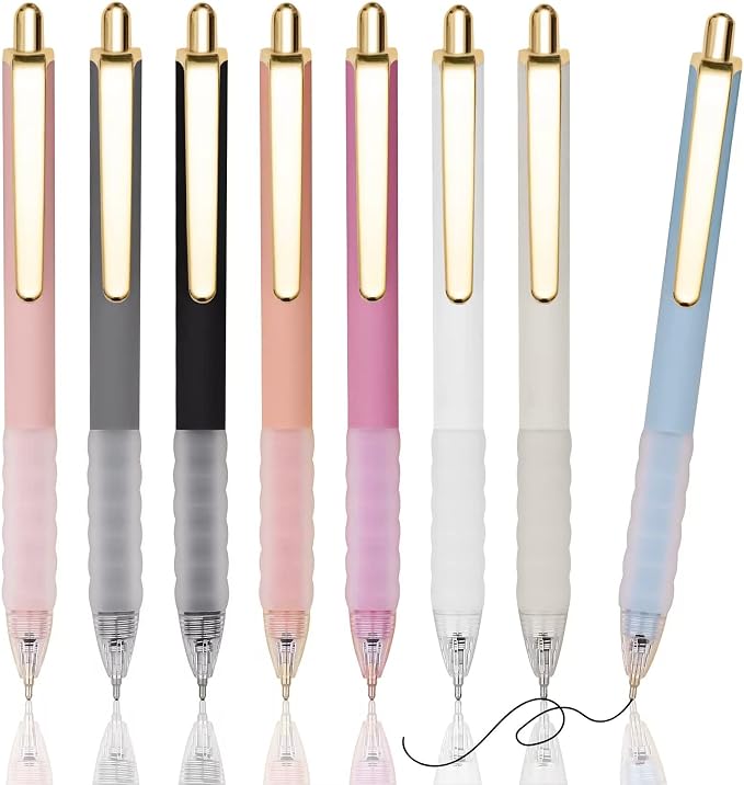 Pens Ballpoint Black Ink 1.0 mm Pen Medium Point Smooth Writing by HuoHuairBallpointPens