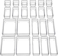 SMARTAKE 22-Piece Drawer Organizer by SMARTAKE