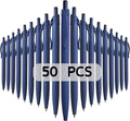 BallPoint Pens, 50 Pack, Bulk Pens, Click Pens by Wiaziert