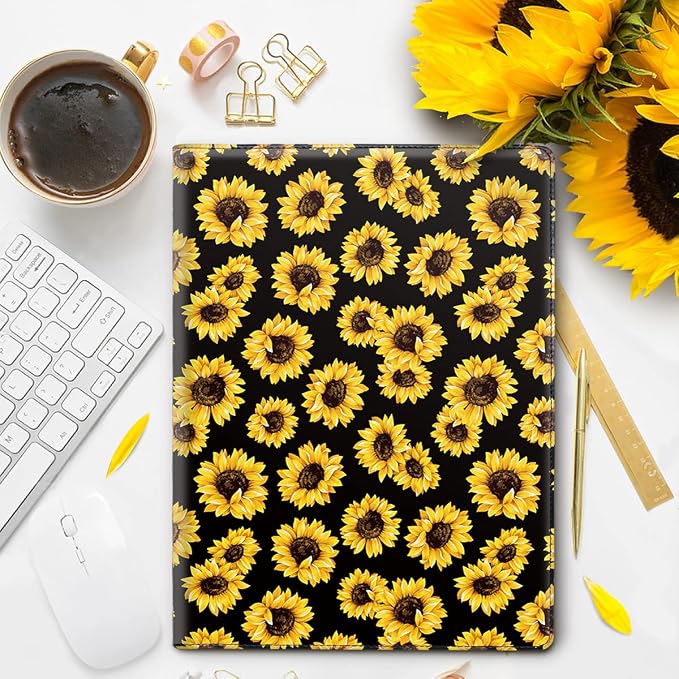 Portfolio Case for Women, Cute Padfolio Cover Folder, Conference/Resume/Legal - Image 6