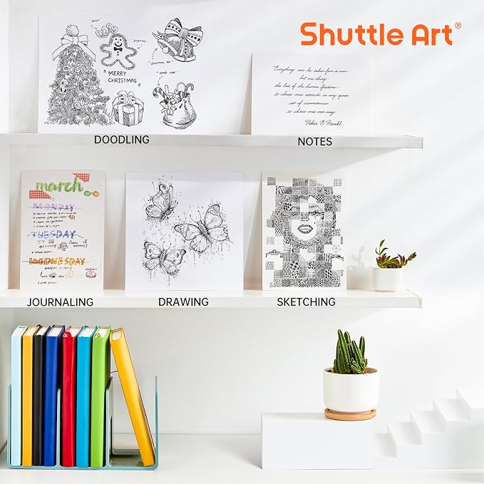Shuttle Art Retractable Mild Gel Ink Pens - Image 4