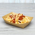 Karat FP-FT250K Kraft Paper Food Serving Tray, 2.5lb Capacity, by Karat