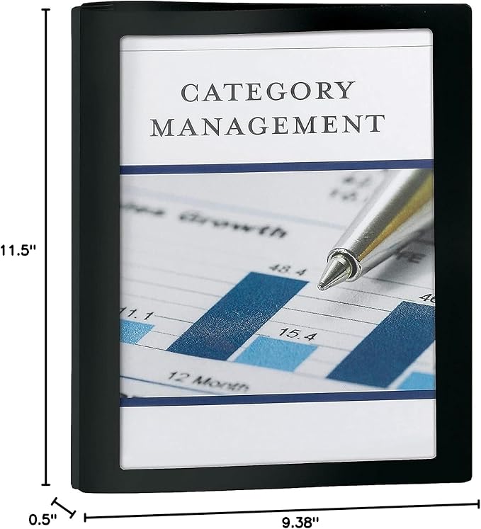 Smead Frame View Poly Report Cover, Letter Size, Three Double Tang Side - Image 5