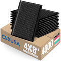 GSSUSA Black Bubble Mailers 4x7 Small Padded Envelopes 4000 Pack, Strong by GSSUSA
