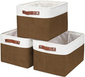 Bagnizer Storage Bins Large Fabric Storage Baskets by Bagnizer