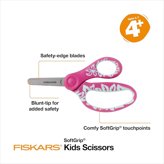Fiskars 5" Pointed-Tip Scissors - Image 2