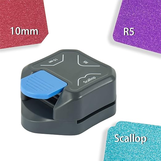 QIQQIKIN Corner Cutter 3 in 1 Edge Rounder Punch, Paper Corner Punches - Image 3