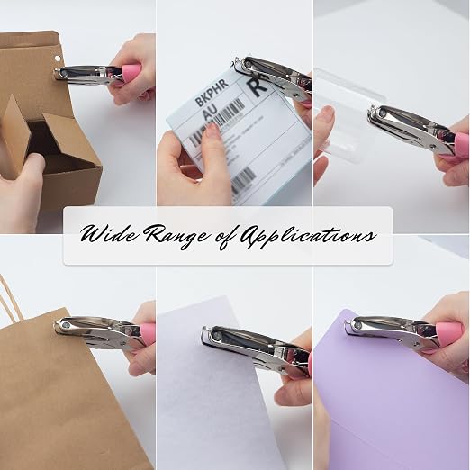 Star Shape Hole Handhold Single Paper Hole Punch - Image 7