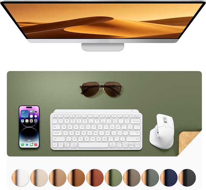 Aothia Dual-Sided Desk Mat by AothiaSimpleNaturalUnique