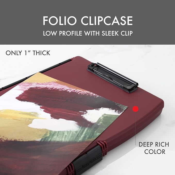 Dexas Folio Clipcase Professional Storage Clipboard - Image 3