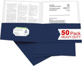 Zzrywuty 50 Packs Two Pocket File Folders by Zzrywuty