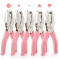 Jucoan 5 Pack Single Hole Punch Metal Handheld Small Hole Puncher by Jucoan