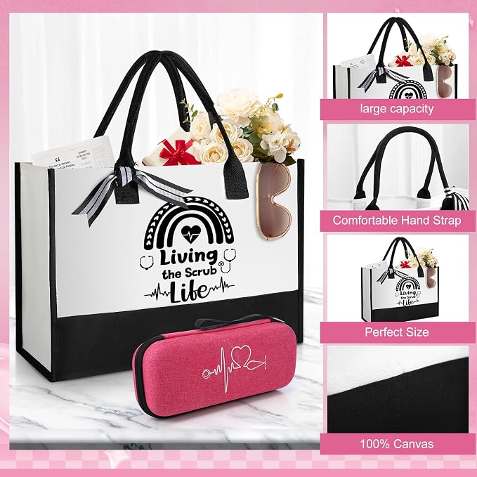 Teenyyou 7 Pcs Nurse Gifts for Women Set Rn Appreciation Set Nurses Week Nurses - Image 4