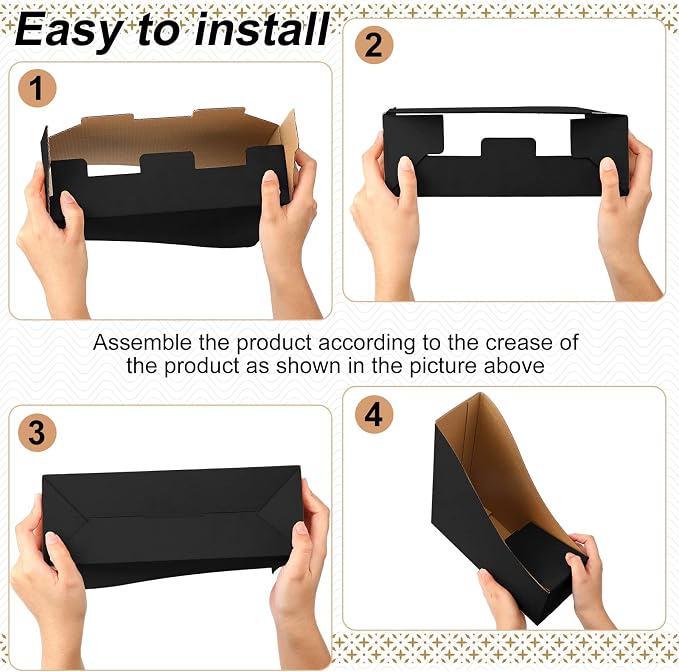 Thenshop 24 Pcs Cardboard Magazine File Holder Organizer, Desk File Organizer - Image 3