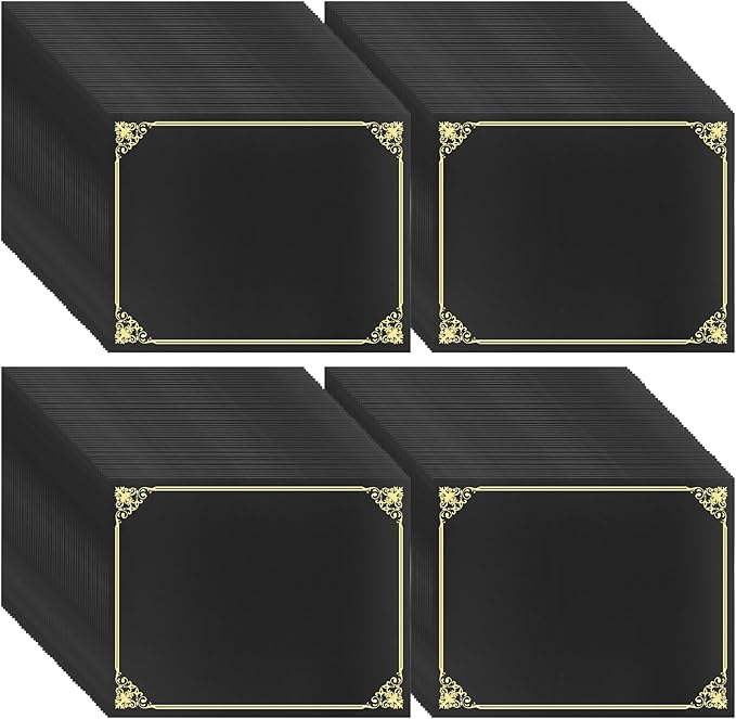 Oleitodh 150 Pcs Certificate Holders Bulk, Document Covers - Image 9