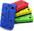 Dry Erase Eraser, Magnetic Whiteboard Eraser 4 Pack White Board Erasers by IHPUKIDI