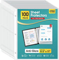 KTRIO Non Glare Sheet Protectors by KTRIO