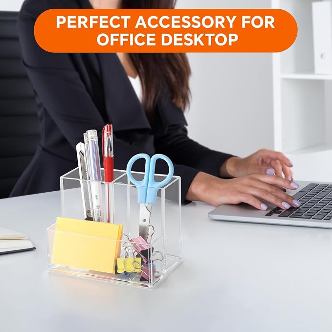 2 Packs Pen Holder for Desk, Marker Holder - Image 4