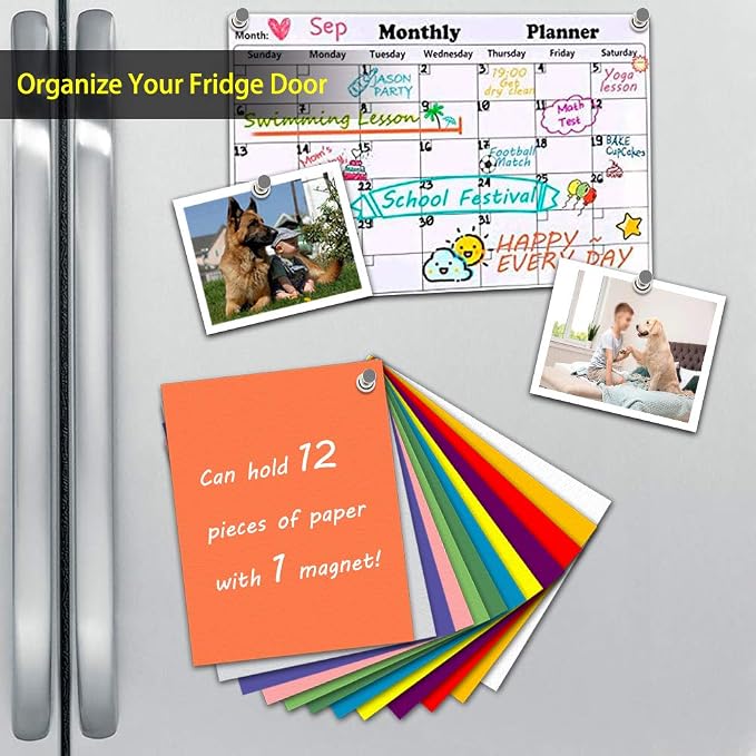 Magnetic Push Pins for Refrigerator Magnets, Map Magnets - Image 2