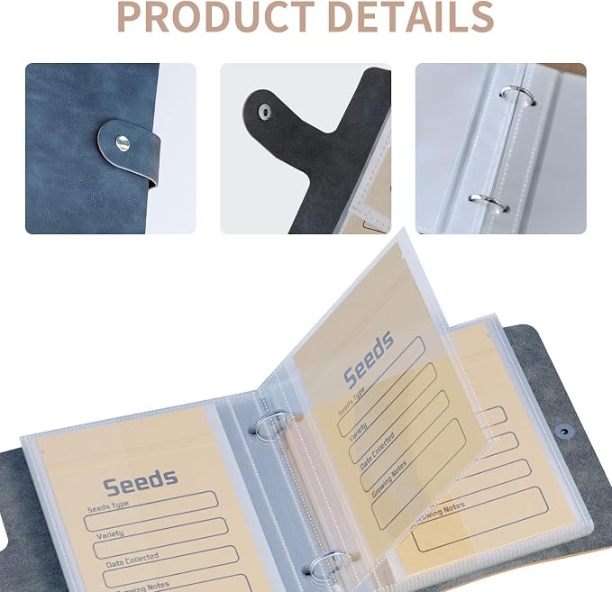 coutnier Seed Organizer Binder - Image 4