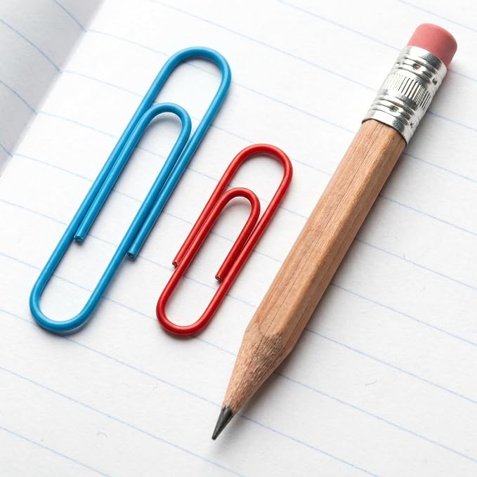 Paper Clips, Rust Proof, Jumbo & Small Paperclips, Storage Box Included - Image 6