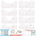 Tshirt Ruler Guide Vinyl Alignment, Shirt Measurement Tool Placement Center by Belalasuyu