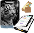 Clipboard with Storage, 8.5x11 High Capacity Nursing Clipboards with Pen Holder by Unknown