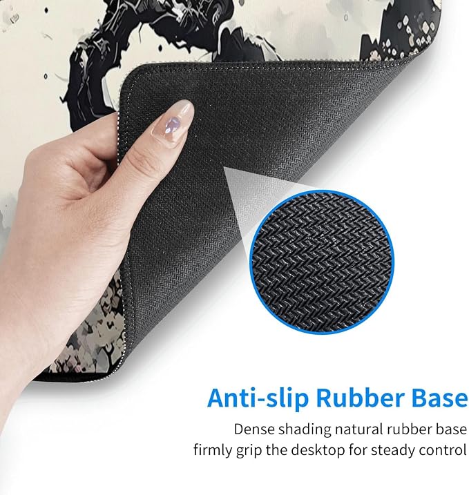 Japanese Mouse Pad, Large Japanese Desk Mat, XL Anime Gaming Keyboard Mat - Image 3
