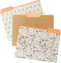 Steel Mill & Co. Set of 9 File Folders, Bees | Thick Sturdy Document Organizer by SteelMillCo