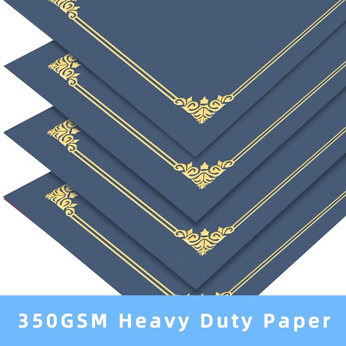 HAUTOCO 10 Pack Certificate Holders, Document Award Covers Certificate Folders - Image 4