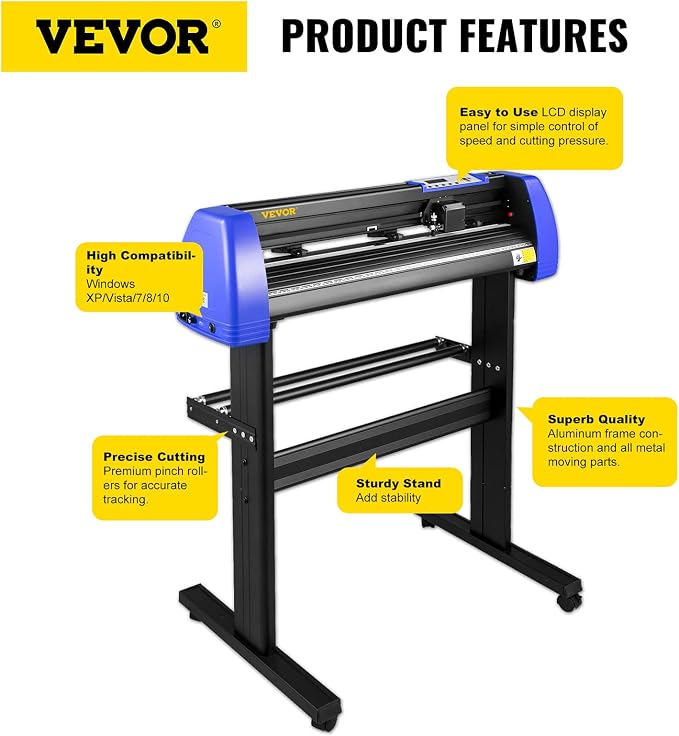 VEVOR Vinyl Cutter 28 Inch Vinyl Cutter Machine - Image 8