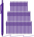 50 Pack Purple Ink Pens by INKSLICK