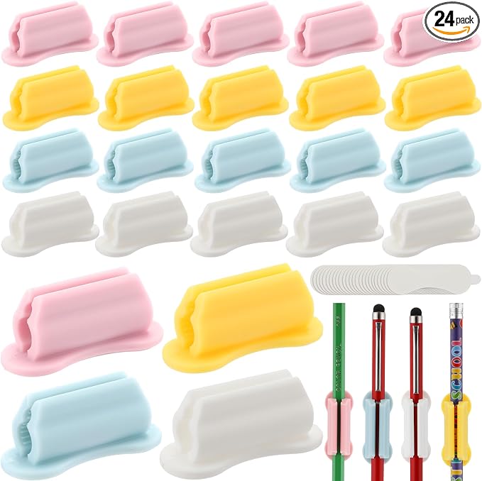 Sherr 24 Pack Adhesive Pencil Holders by Sherr