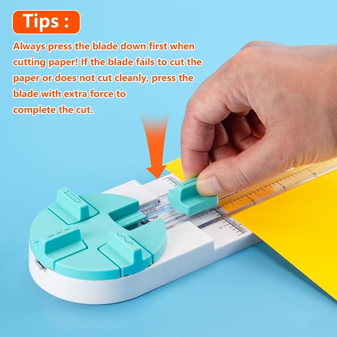 Paper Trimmer Craft Paper Cutter: 4 Style Multi-Function Scrapbooking Tool - Image 5
