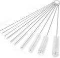 CiaraQ Bottle Cleaning Brushes, 9.8 Inch Nylon Tube Brush Set | White Cleaner by CiaraQ