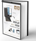 STAGEEK 48-Pocket portfolio binder display 96 pages, 8.5x11 Binder by STAGEEK