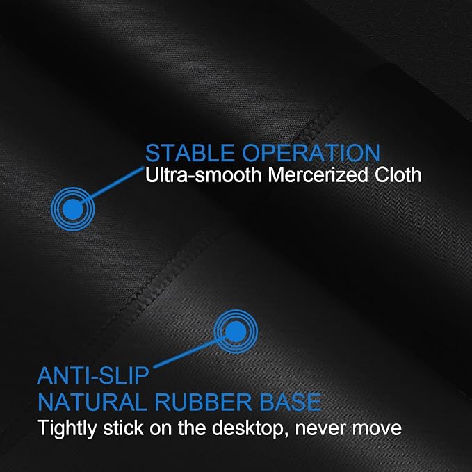 Mouse pad, Gaming Mouse pad Durable Stitched Edge, Premium-Textured Water - Image 5
