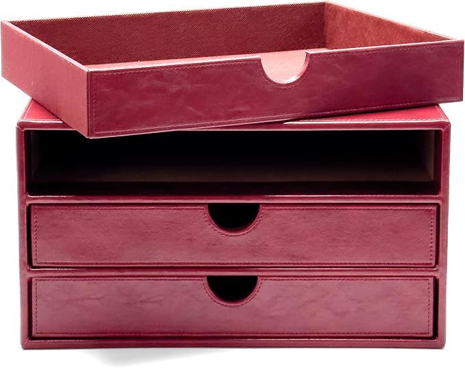 UnionBasic Document Organizer, 3-Drawer File Cabinet Document Storage Box - Image 4