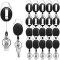 20 Pack Badge Reels Retractable by Simetufy