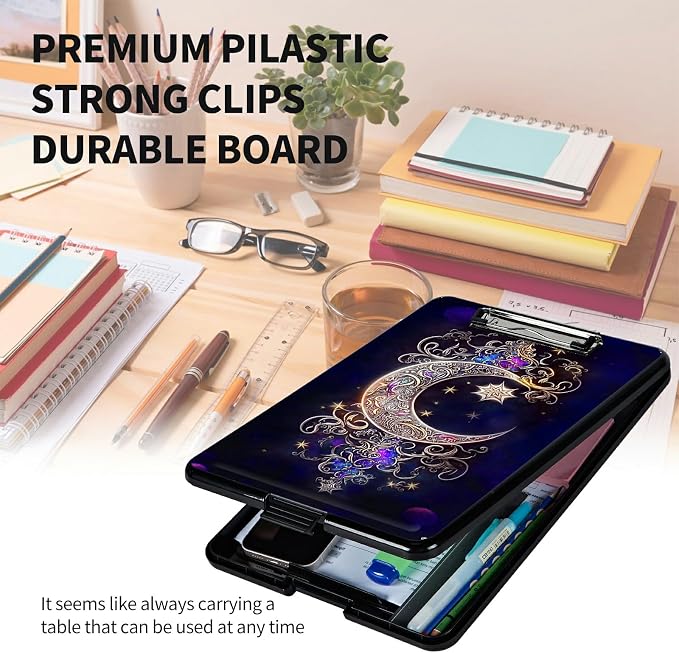 A4 Clipboards, Heavy Duty Waterproof Nursing Plastic Folder Clipboard - Image 6