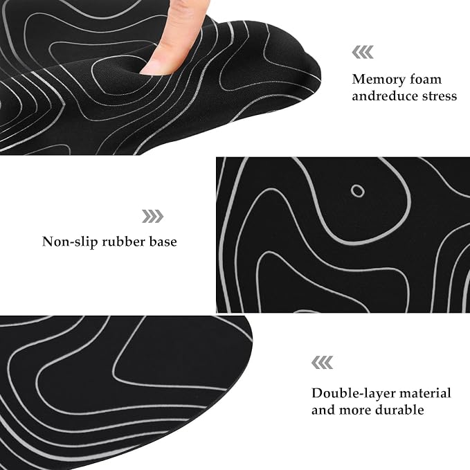 EooCoo Ergonomic Mouse Pad - Image 4