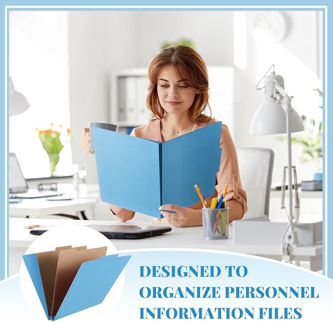 Skyygemm 36 Pcs Classification Folders Letter Size, 2 Pocket Dividers - Image 5