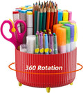 Marbrasse Desk Organizer, 360-Degree Rotating Pen Holder by Marbrasse